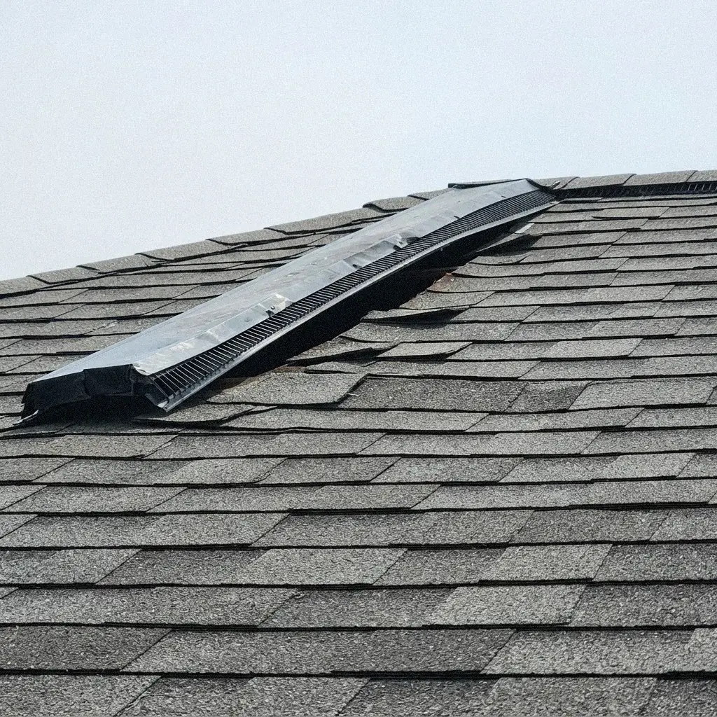 Ridge Vent Leak Repair roof leak repair in Renton, WA